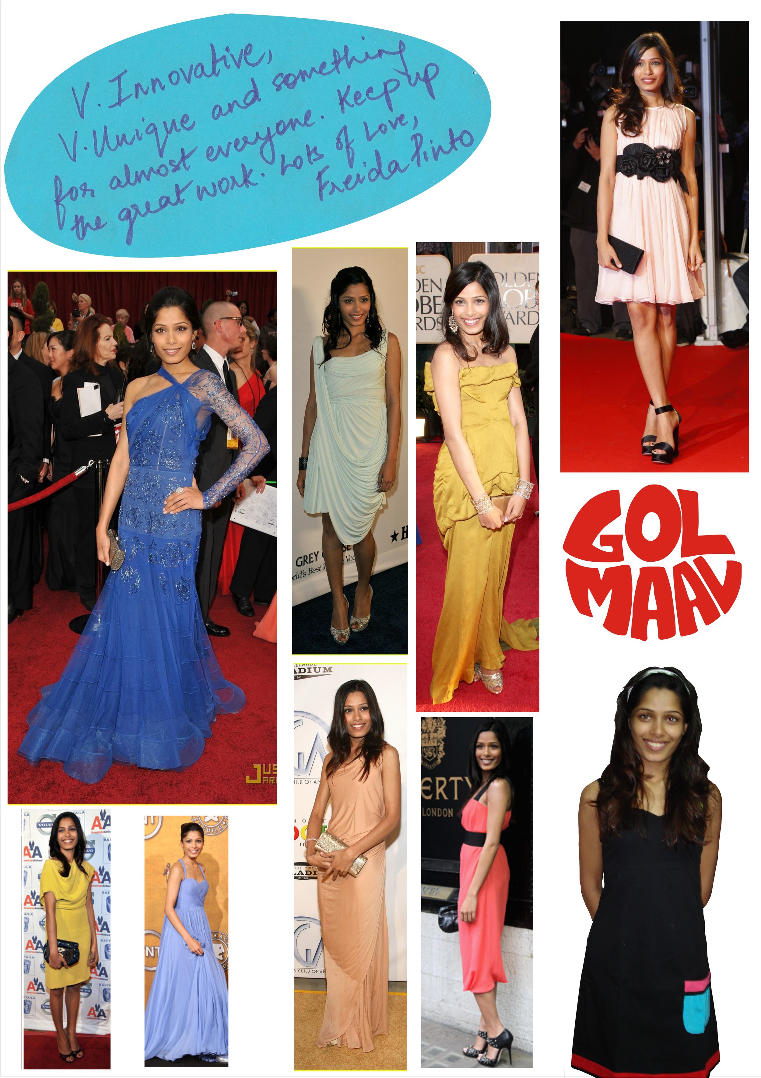 Freida Pinto in Golmaal