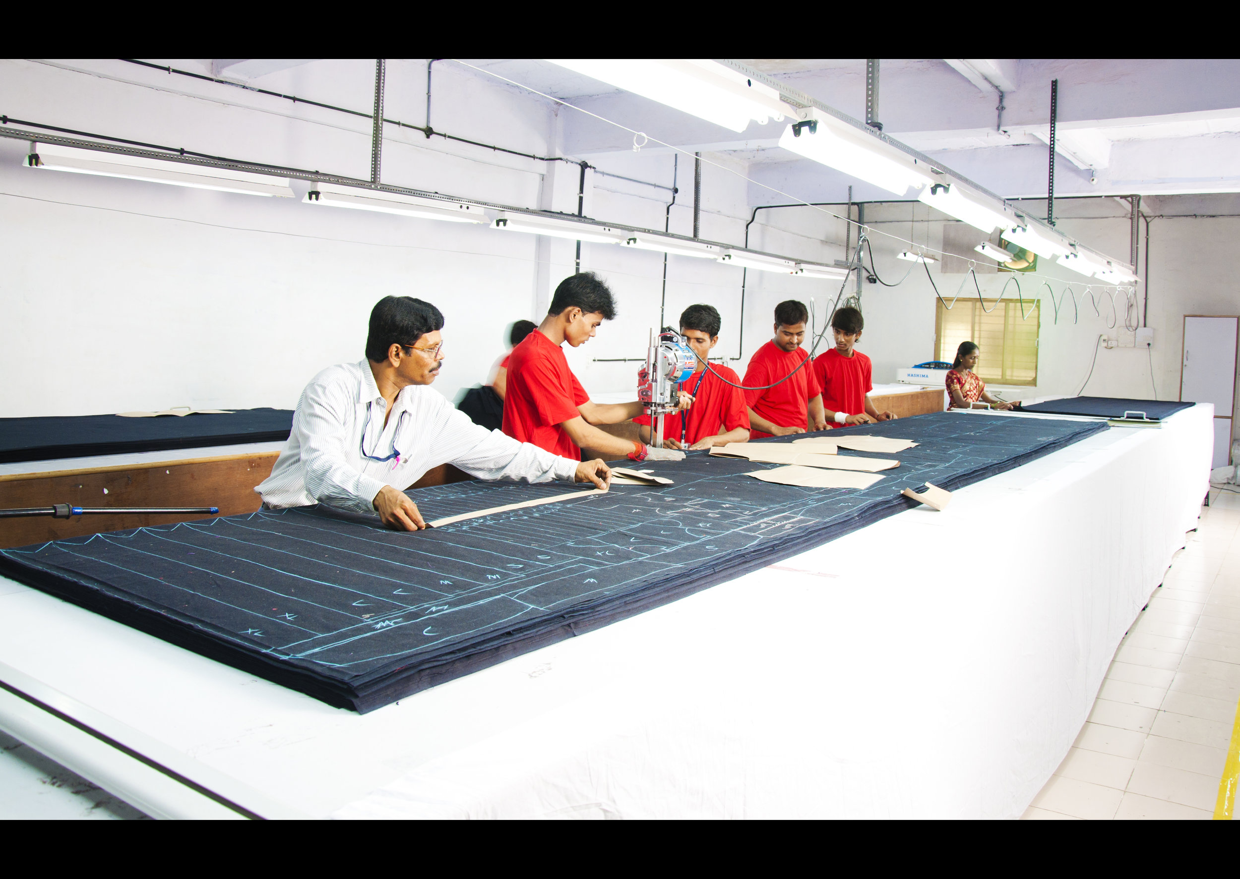 Cutting with layers production