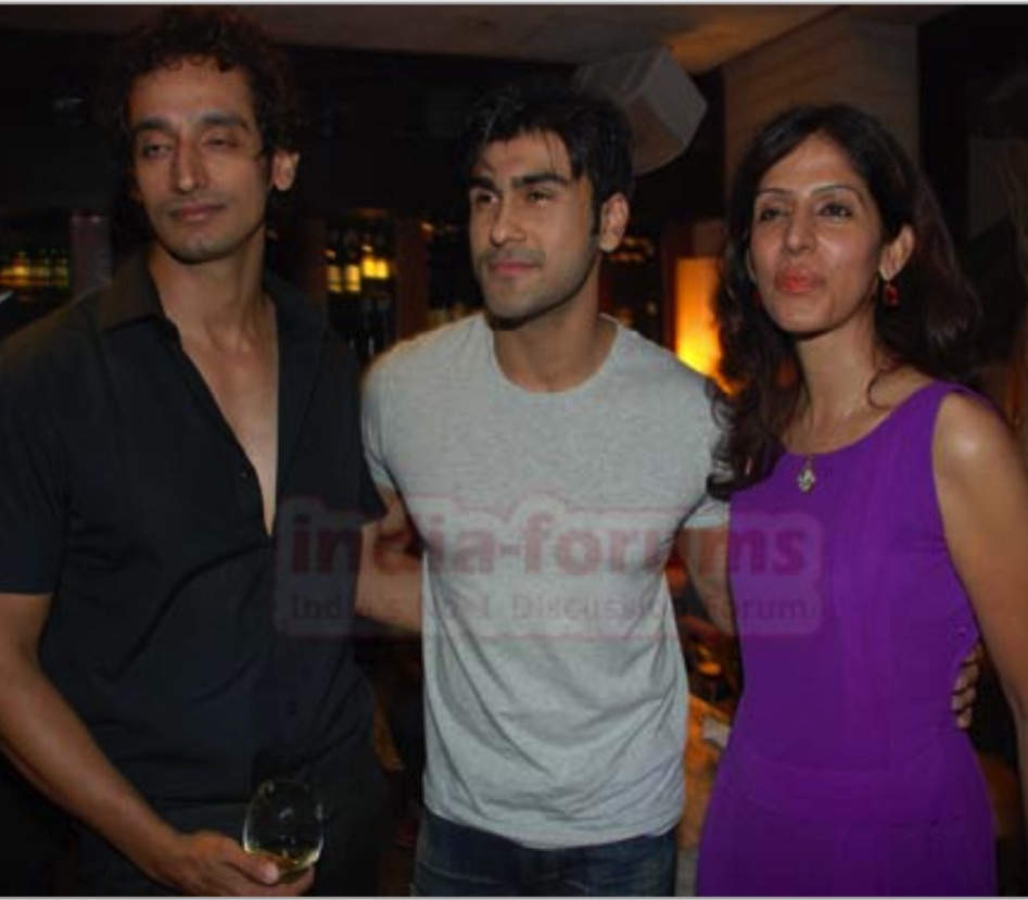 Arya Babar and Sartaj Singh at Tetsuma Bash