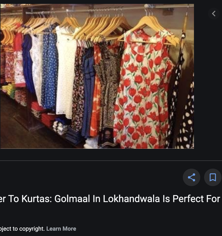 Lokhandwala Store Interior View