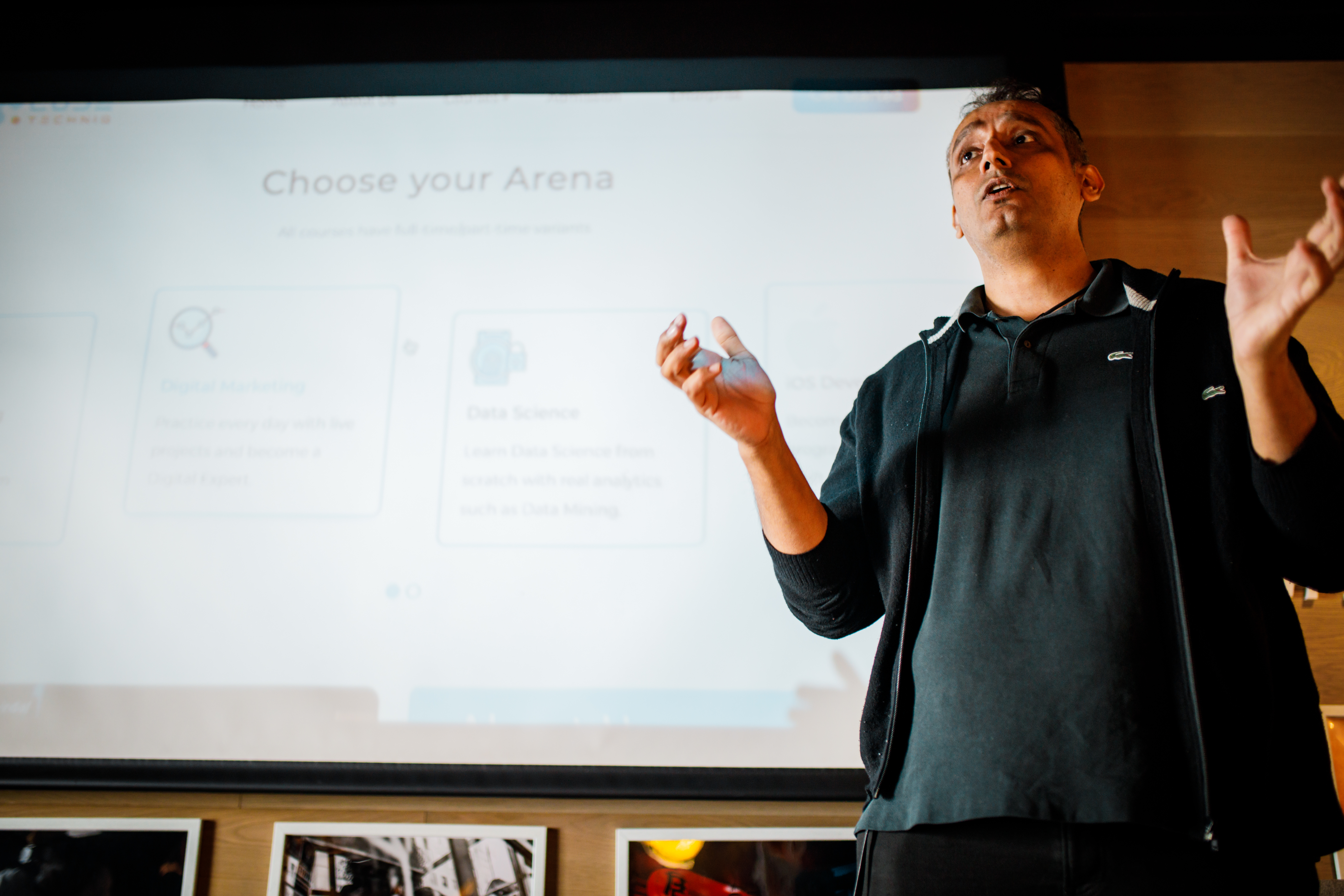 Sartaj at code session Tokyo