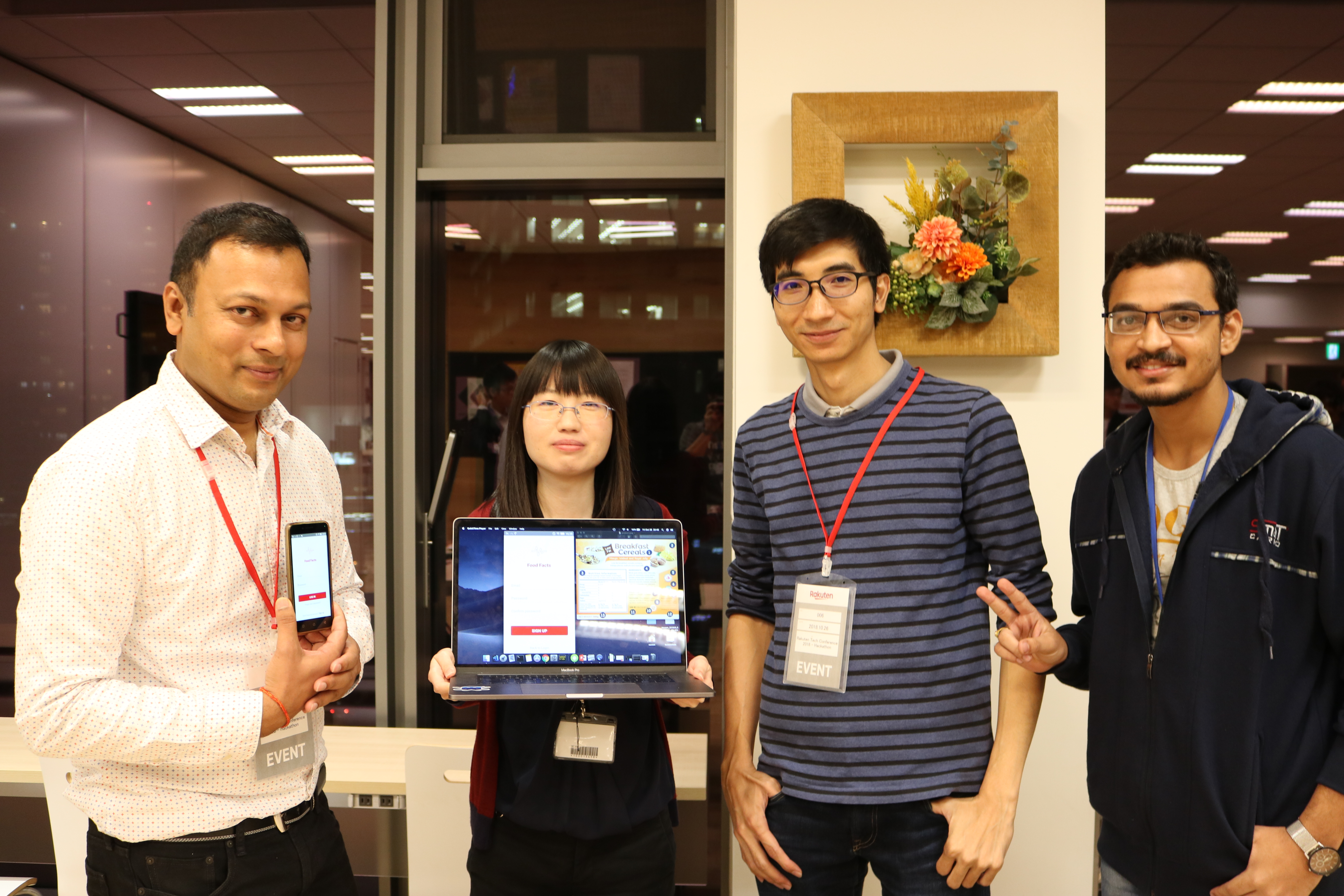 Rakuten hackathon demo day party - community